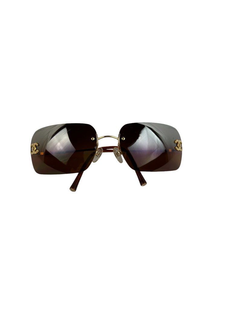 Chanel Swarovski Sunglasses - irvrsbl