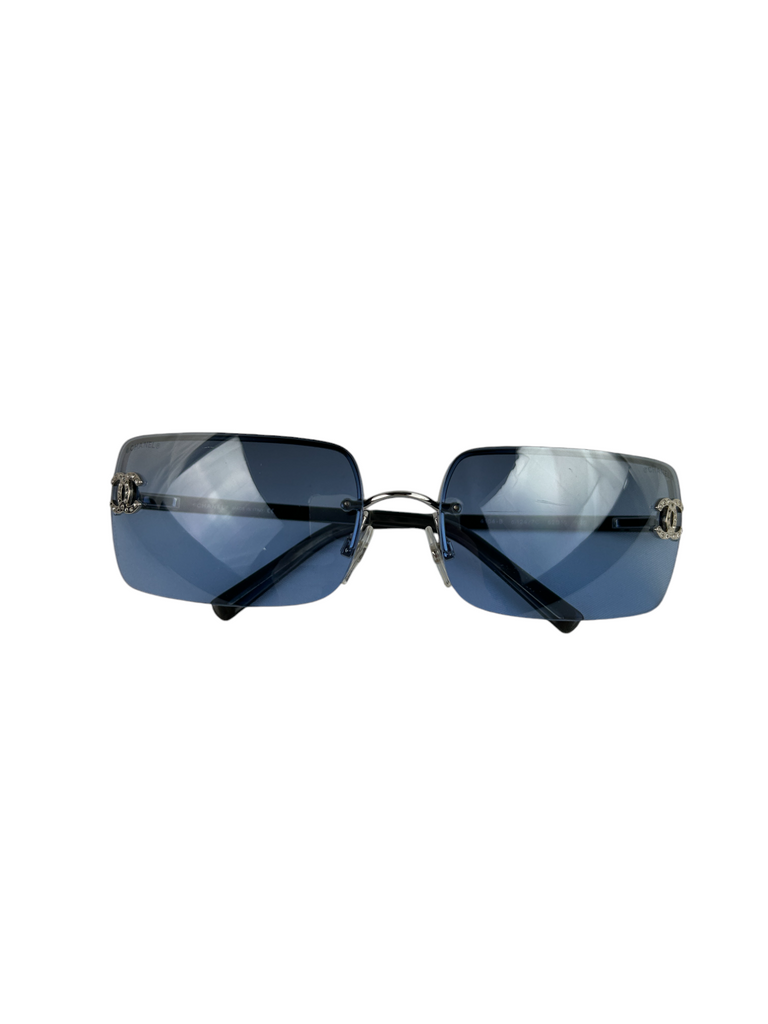 Chanel Swarovski Crystal Sunglasses - irvrsbl