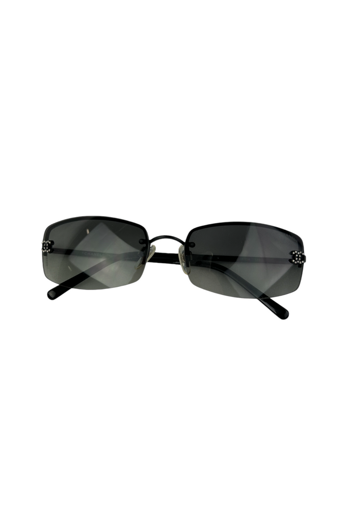 Chanel Swarovski CC Sunglasses - irvrsbl