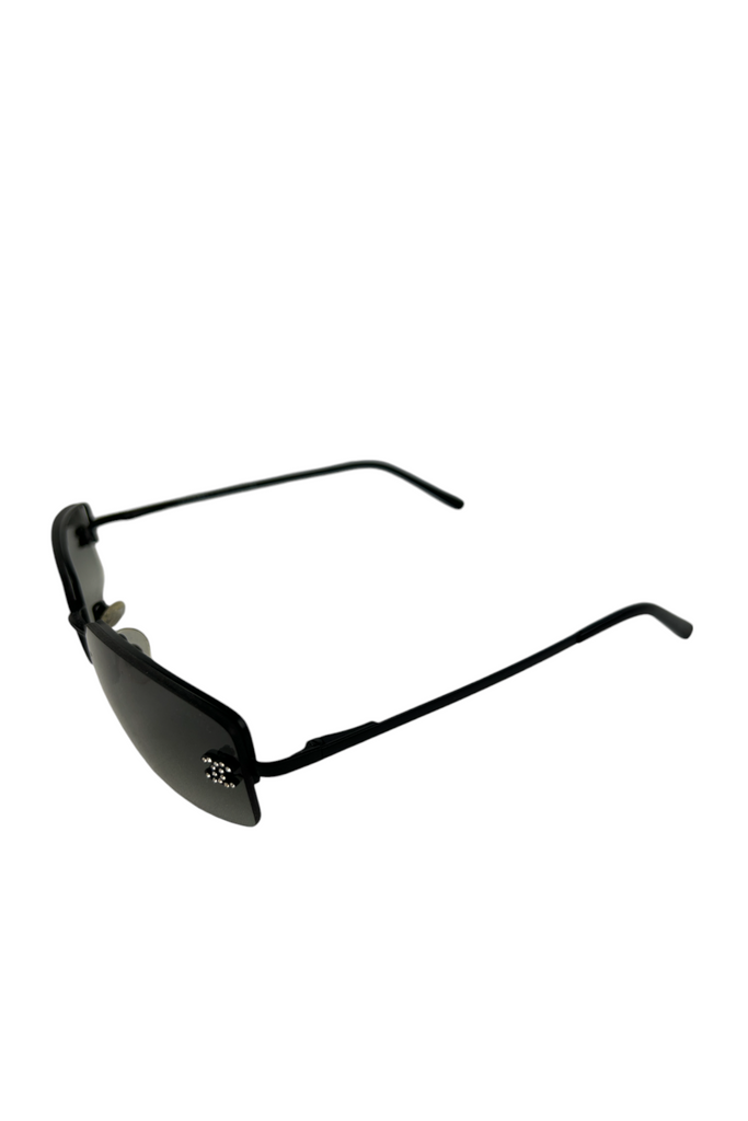 Chanel Swarovski CC Sunglasses - irvrsbl