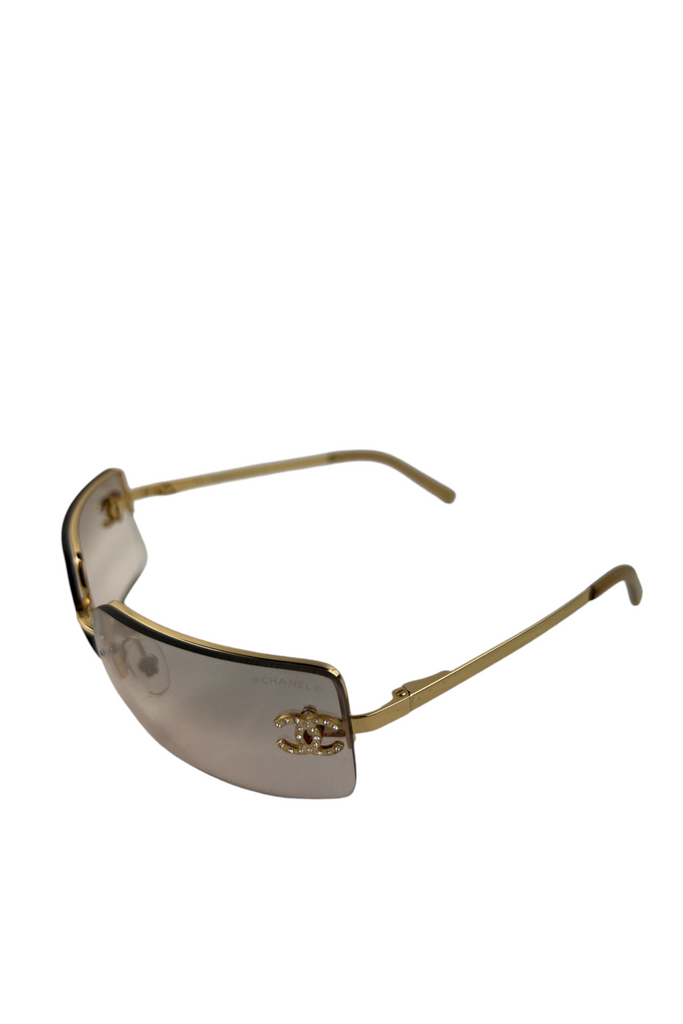 Chanel Swarovski Crystal Sunglasses - irvrsbl