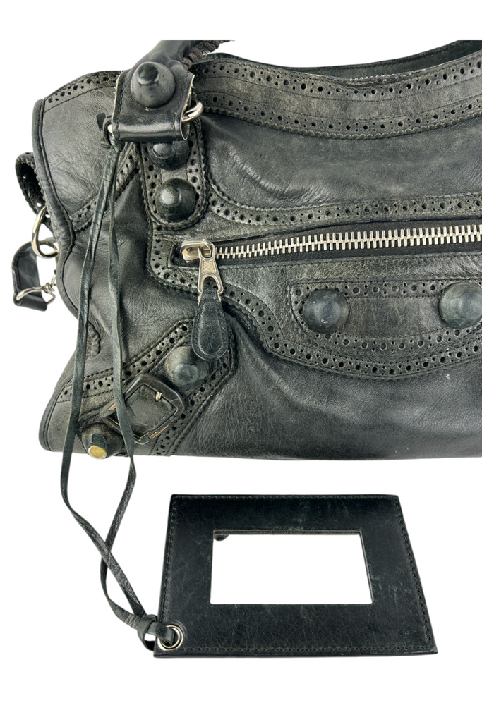 Balenciaga Giant City Motorcycle Bag - irvrsbl