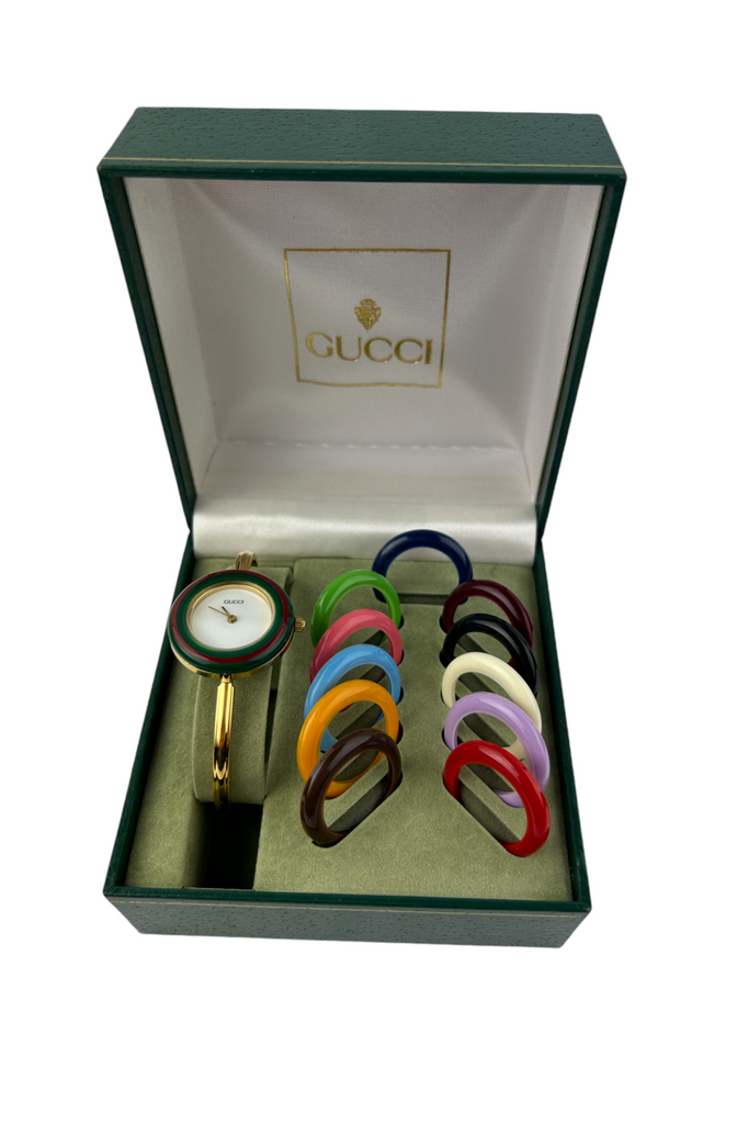 Gucci Interchangeable Bezel Watch - irvrsbl