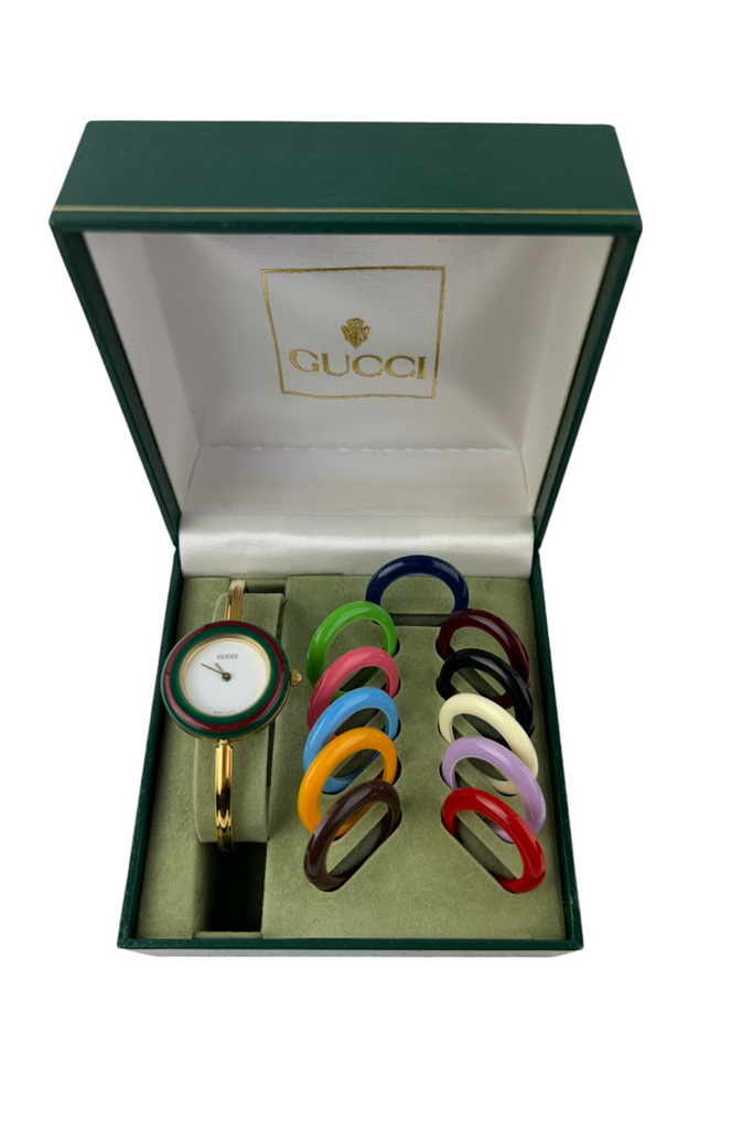 Gucci Interchangeable Bezel Watch - irvrsbl