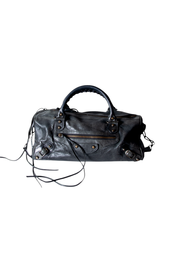 Balenciaga Twiggy Handbag in Black - irvrsbl