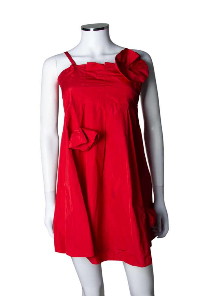 Sisley Babydoll Dress in Red - irvrsbl