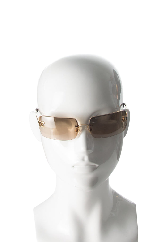 Chanel Swarovski Crystal Sunglasses - irvrsbl