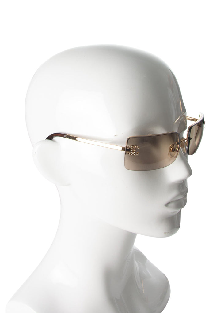 Chanel Swarovski Crystal Sunglasses - irvrsbl