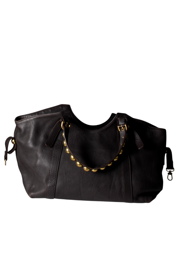 Moschino Studded Handle Bag - irvrsbl