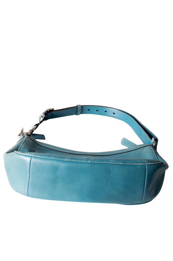 Coach Horsebit Leather Bag in Blue - irvrsbl