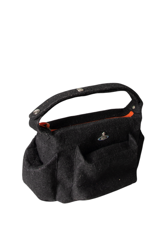 Vivienne Westwood Felt Mini Orb Bag - irvrsbl