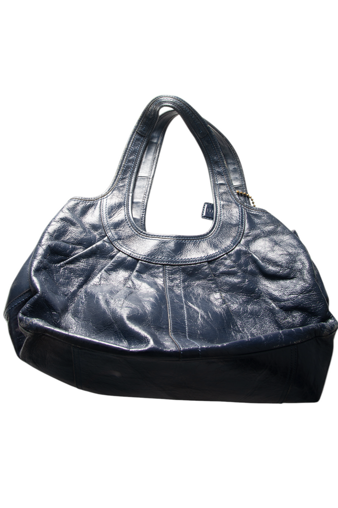 Coach Leather Bag in Navy - irvrsbl