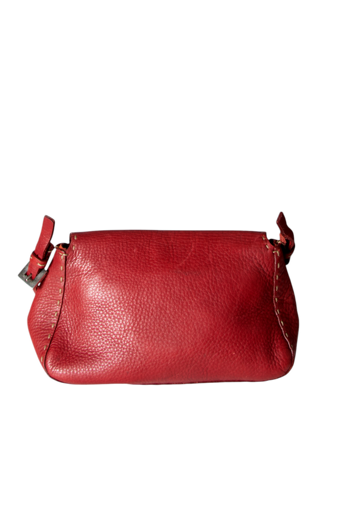 Fendi Mini Baguette in Red - irvrsbl