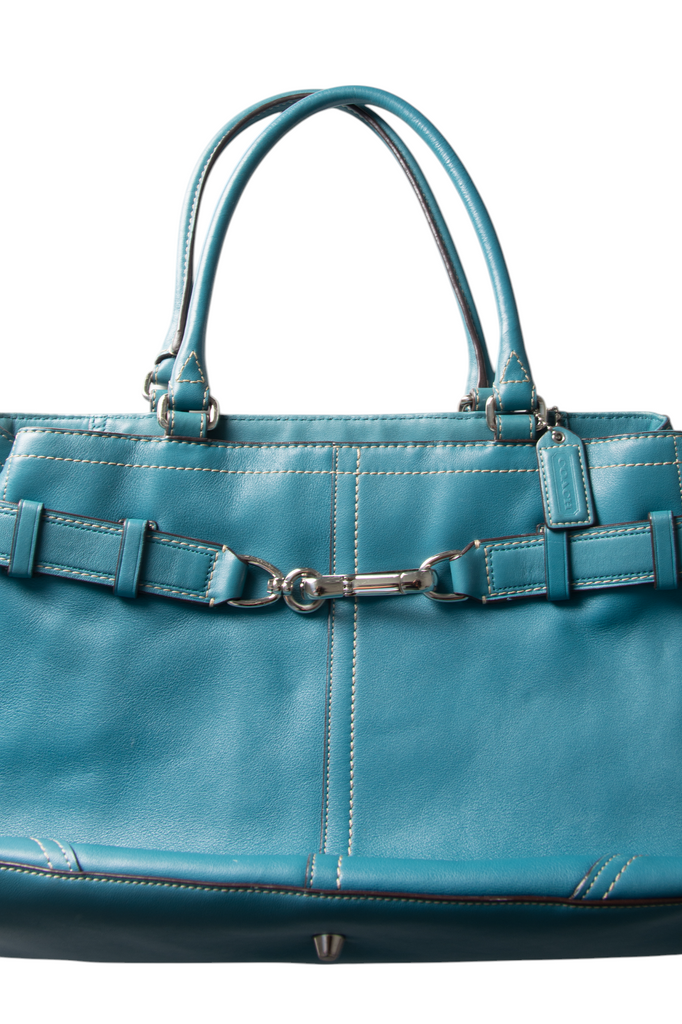 Coach Horsebit Bag in Blue - irvrsbl