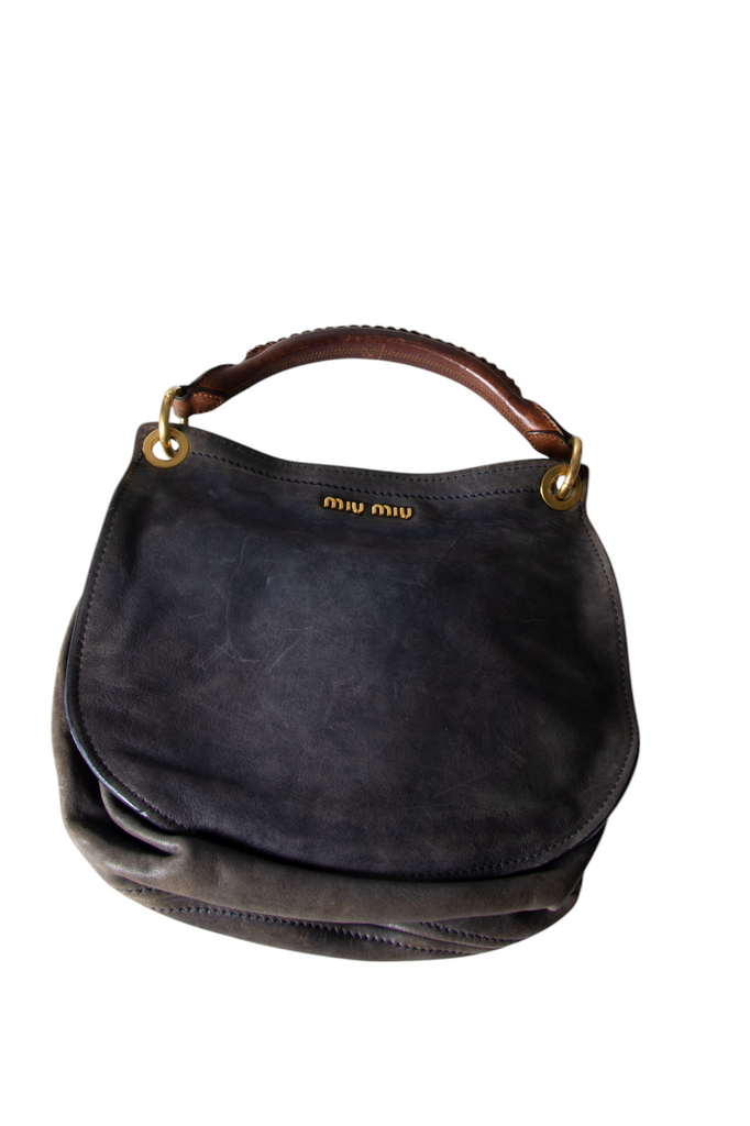 Miu Miu Navy Handbag - irvrsbl