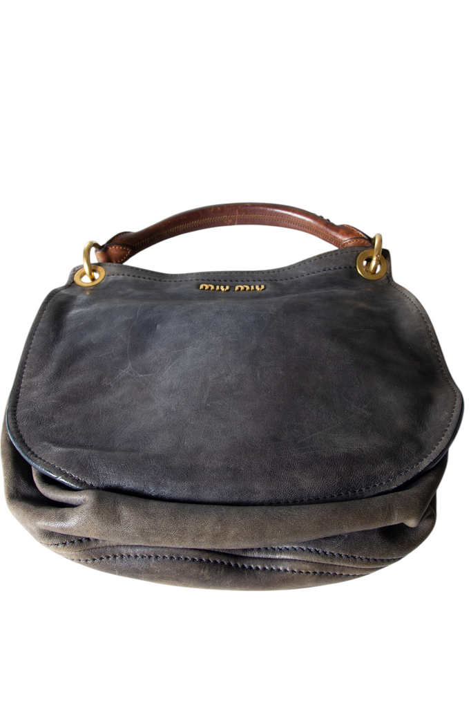 Miu Miu Navy Handbag - irvrsbl