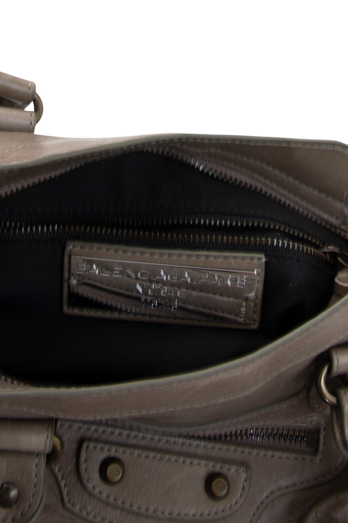 Balenciaga Mini City Bag in Grey - irvrsbl