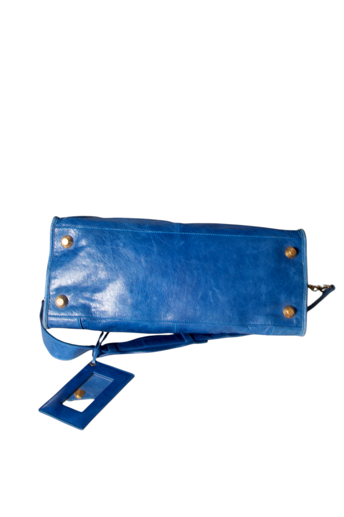 Balenciaga Part Time Giant Bag in Blue - irvrsbl