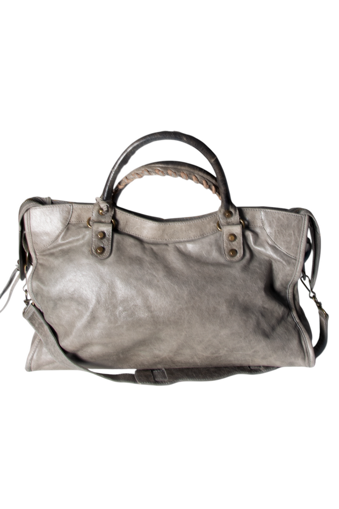 Balenciaga City Bag in Grey - irvrsbl