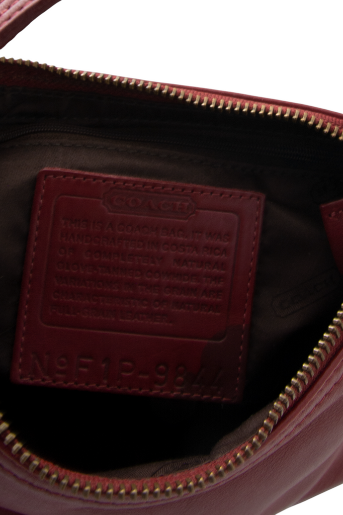 Coach Red Leather Handbag - irvrsbl