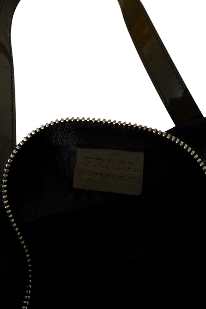 Prada Nylon Bag with Olive Handle - irvrsbl