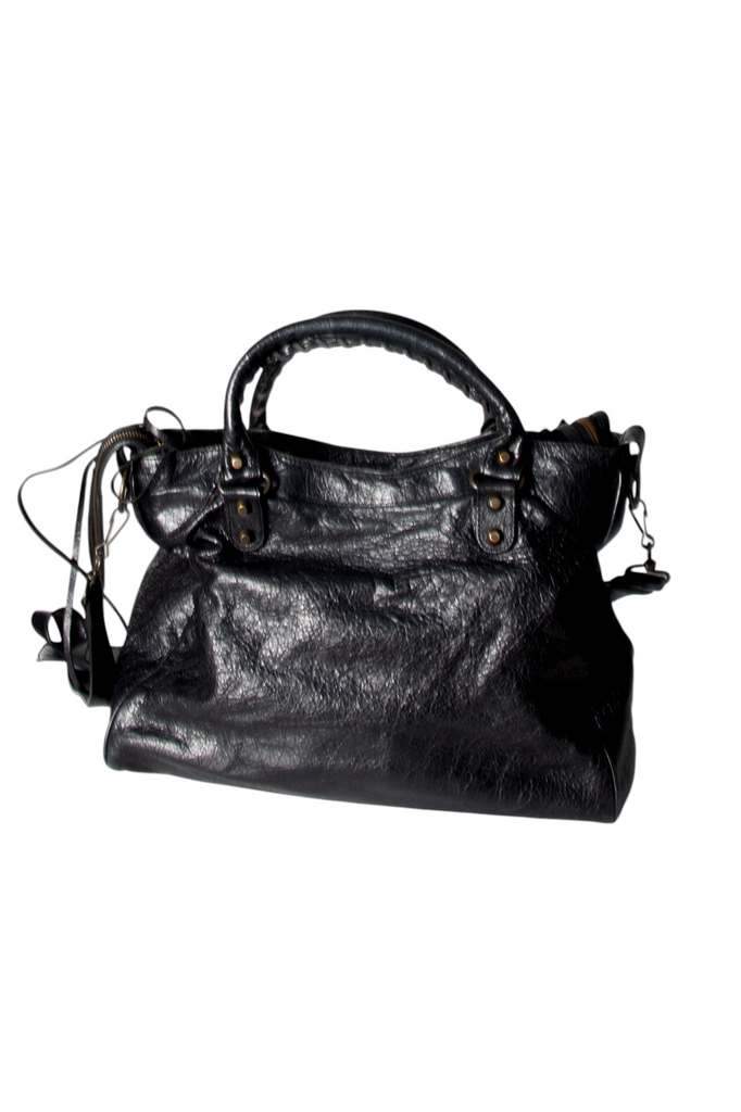 Balenciaga The Town Bag in Black - irvrsbl