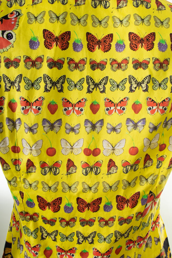 Versace 1995 Butterfly Print Shirt - irvrsbl