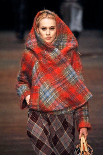 Vivienne Westwood Red Label F/W 2009 Mohair Plaid Coat - irvrsbl