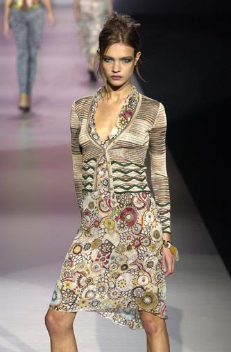 Missoni Spring 2003 Plunging Dress - irvrsbl