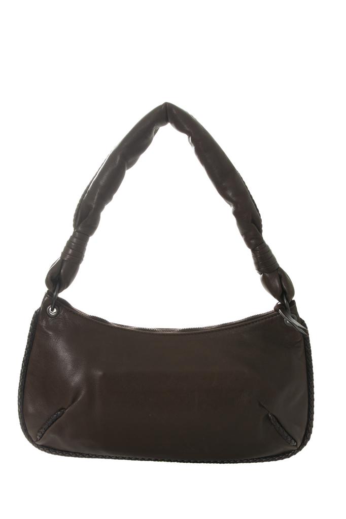 Bottega Veneta Brown Leather Handbag - irvrsbl