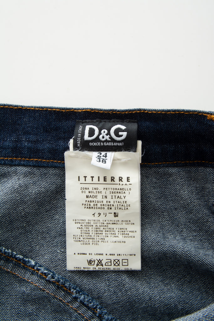 Dolce and Gabbana Denim Skirt - irvrsbl