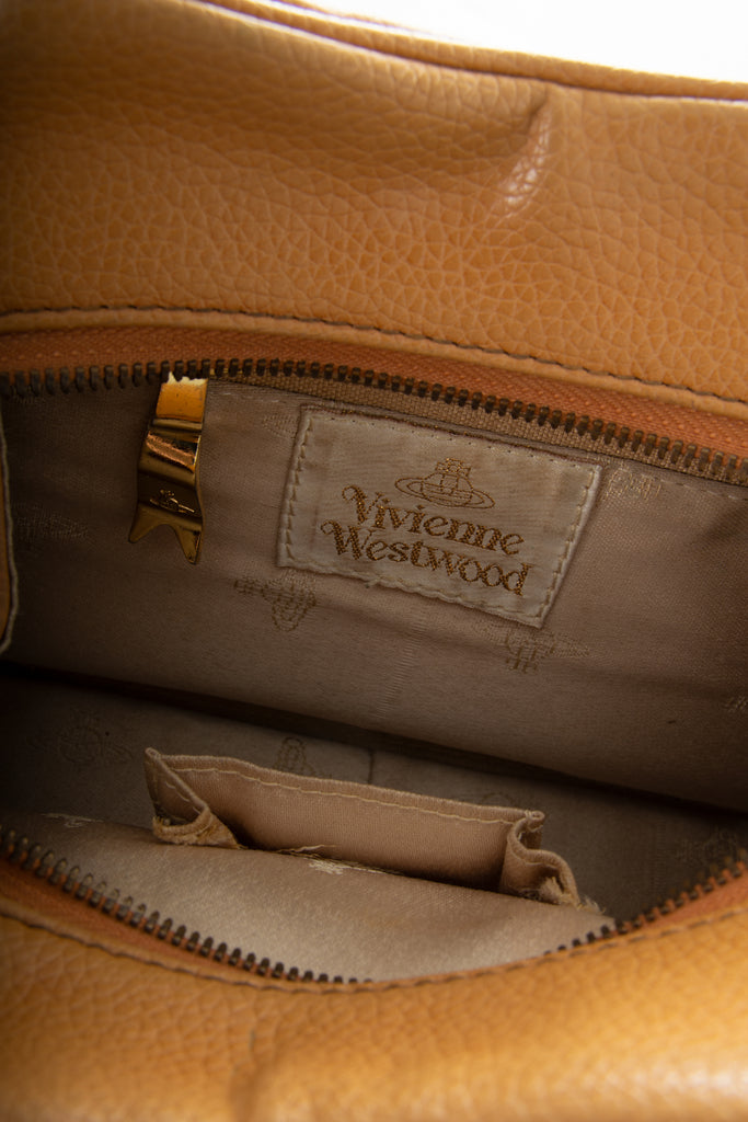 Vivienne Westwood Orb Bag in Tan - irvrsbl