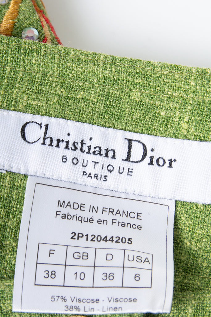 Christian Dior John Galliano era Embroidered Pants - irvrsbl