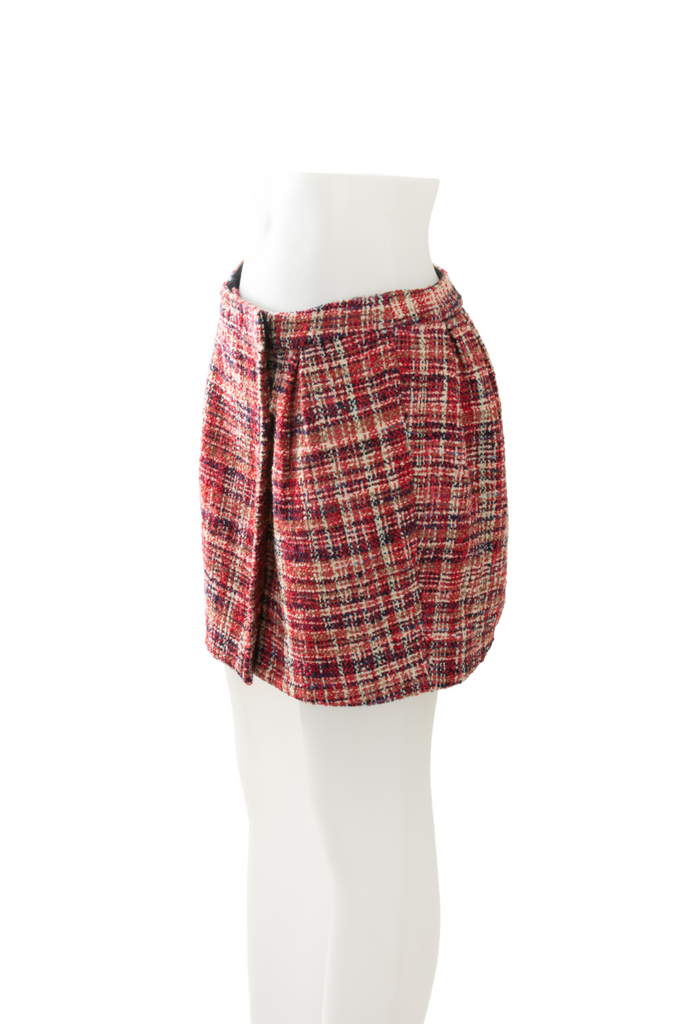 Miu Miu Tweed Mini Skirt - irvrsbl