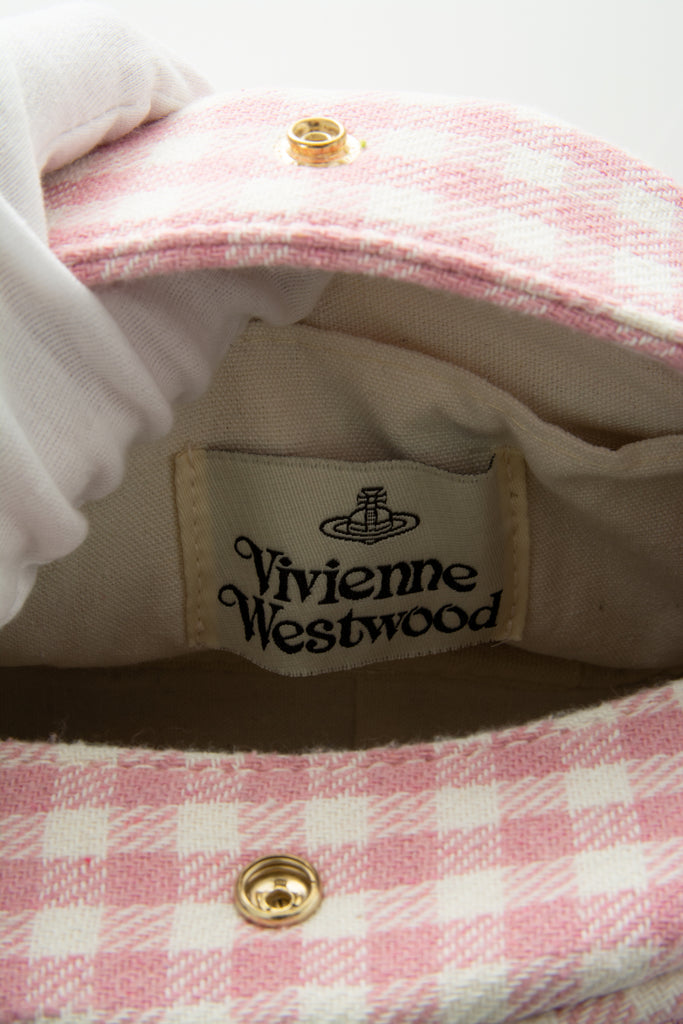 Vivienne Westwood Pink Gingham Bag - irvrsbl