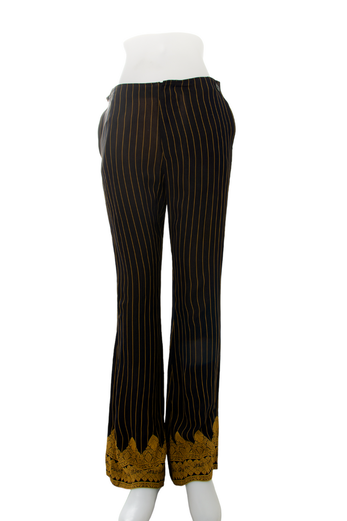 Jean Paul Gaultier Homme Pinstripe Pants - irvrsbl