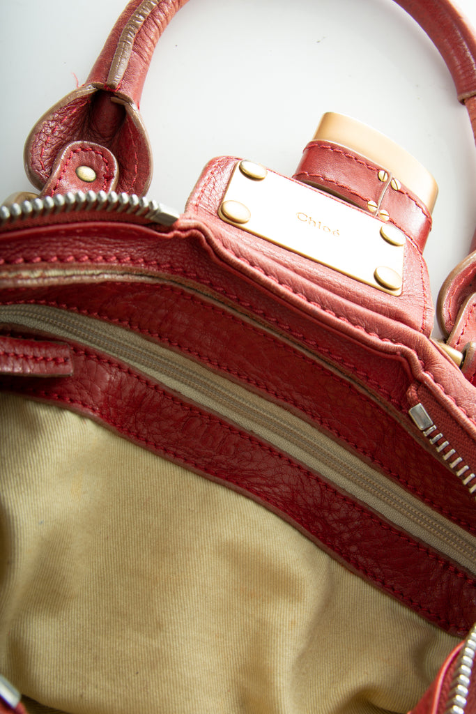 ChloePaddington Bag in Red- irvrsbl