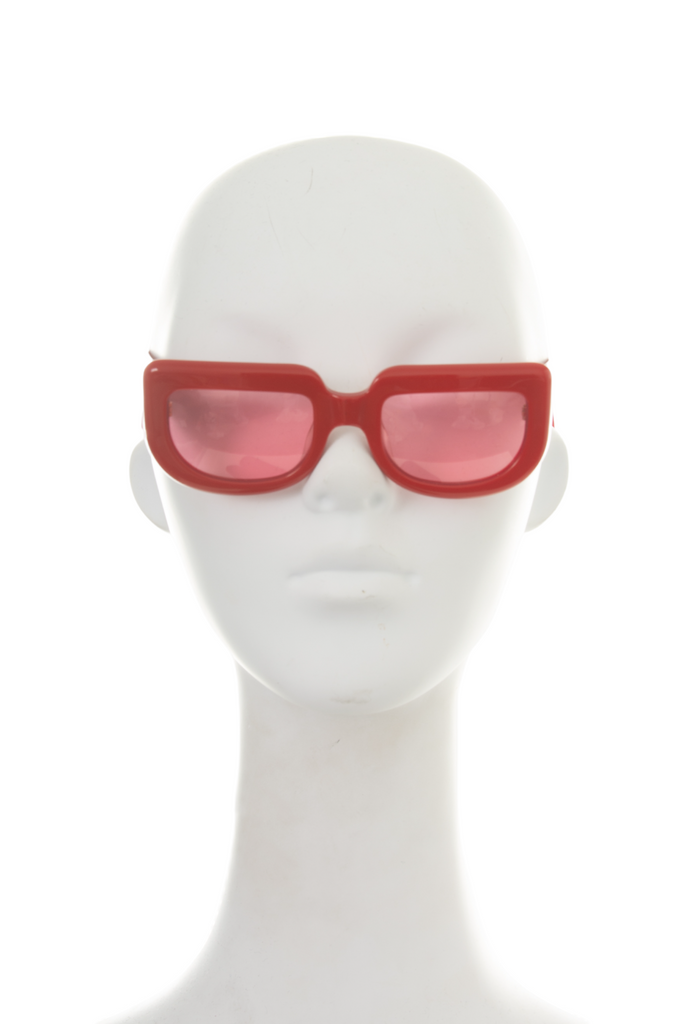 Chanel 05979 91764 Red CC Sunglasses - irvrsbl