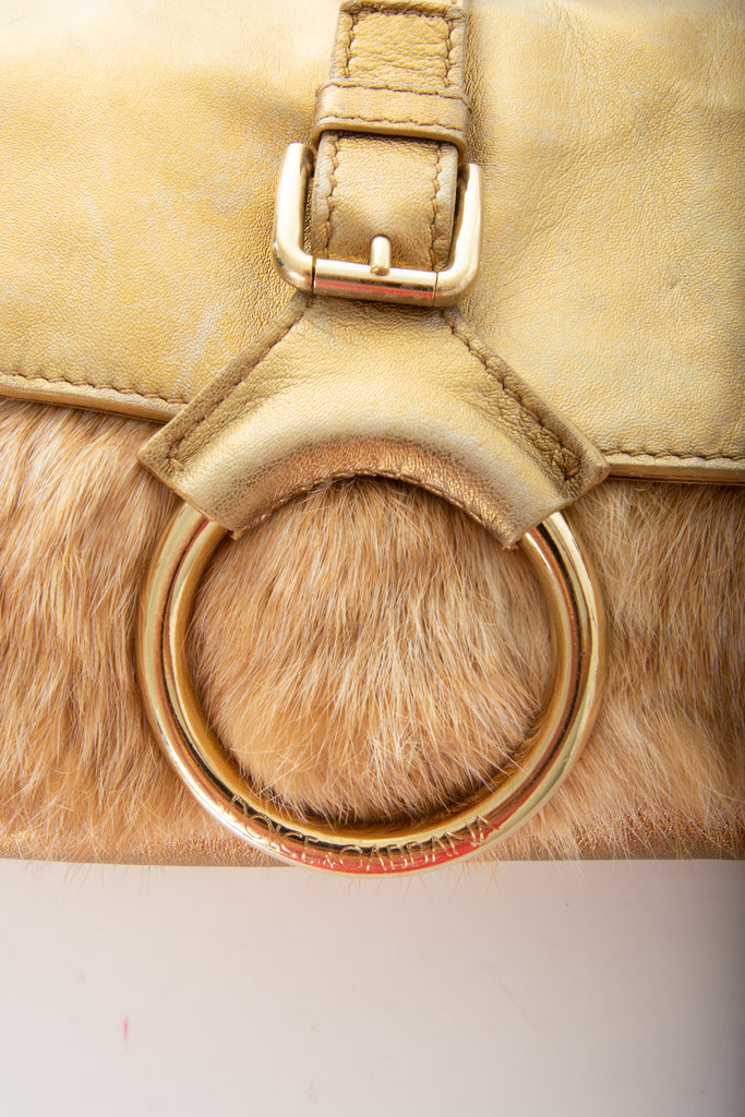 Dolce and Gabbana Fur Handbag - irvrsbl