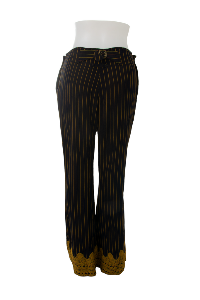 Jean Paul Gaultier Homme Pinstripe Pants - irvrsbl