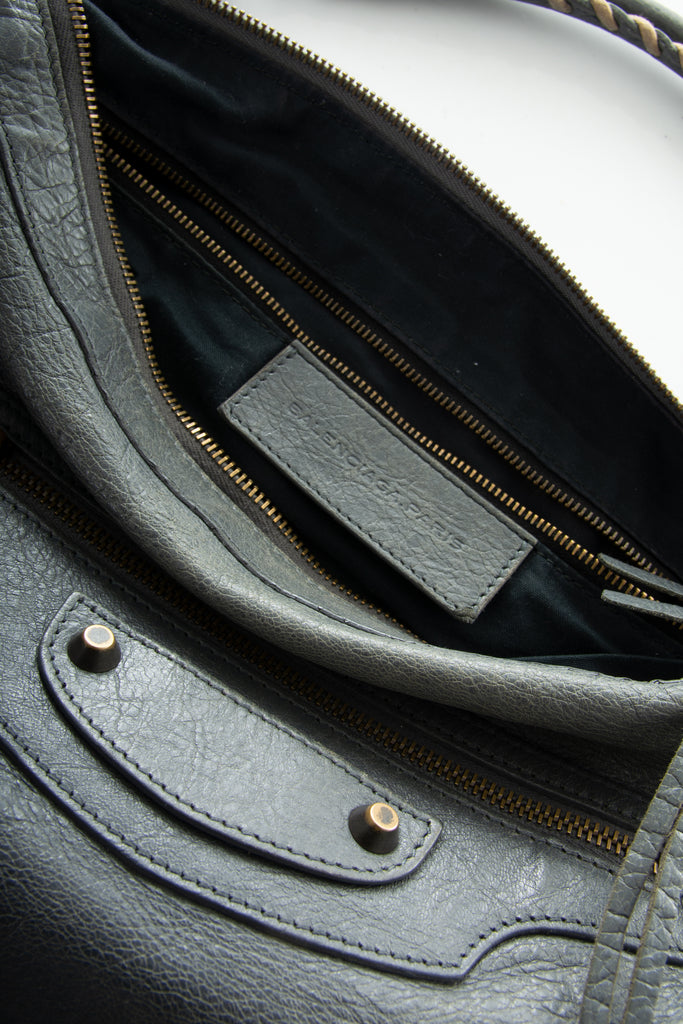 BalenciagaThe Day bag in Grey- irvrsbl