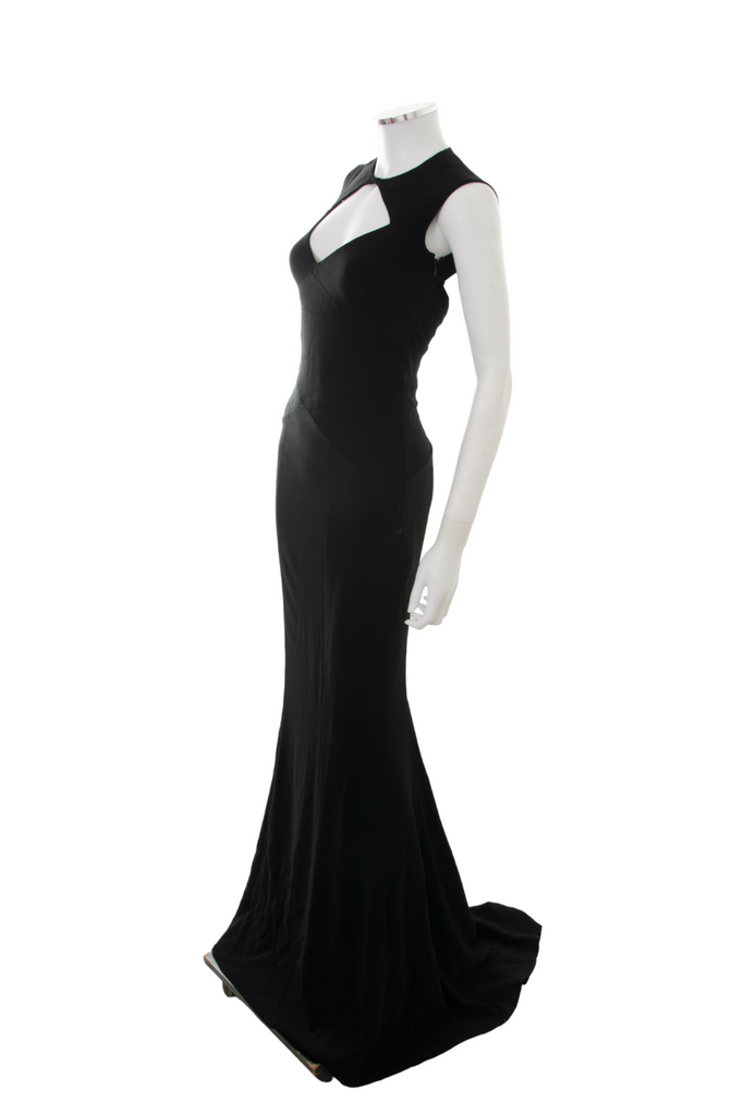 DSquared2Black Gown with Open Back- irvrsbl