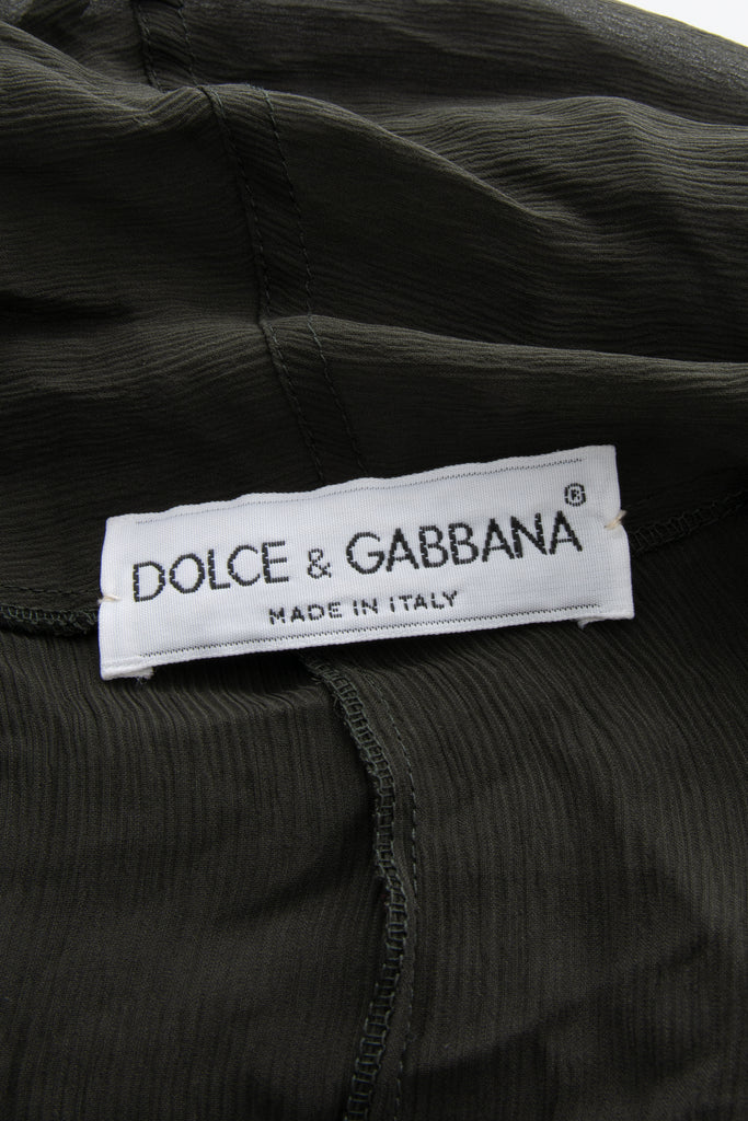 Dolce and Gabbana Layered Wrap Top - irvrsbl
