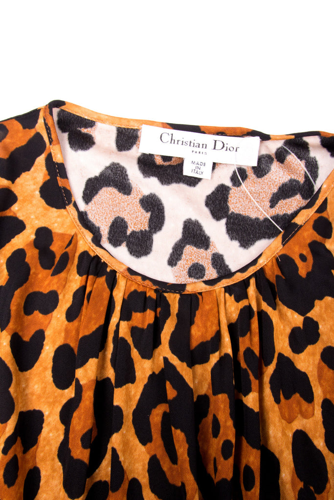 Christian Dior Leopard Tunic Top - irvrsbl