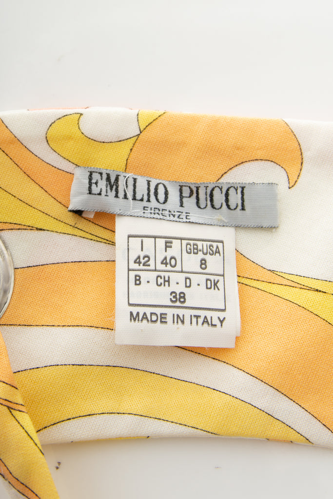 Emilio Pucci Printed Crop Top - irvrsbl