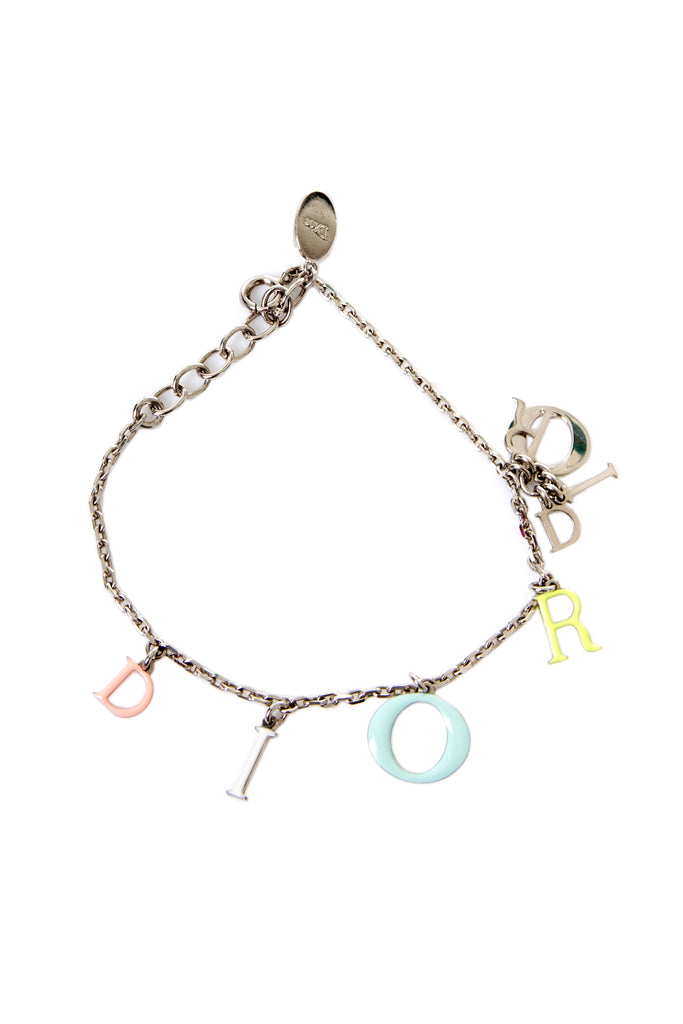 Christian Dior Spellout Bracelet - irvrsbl