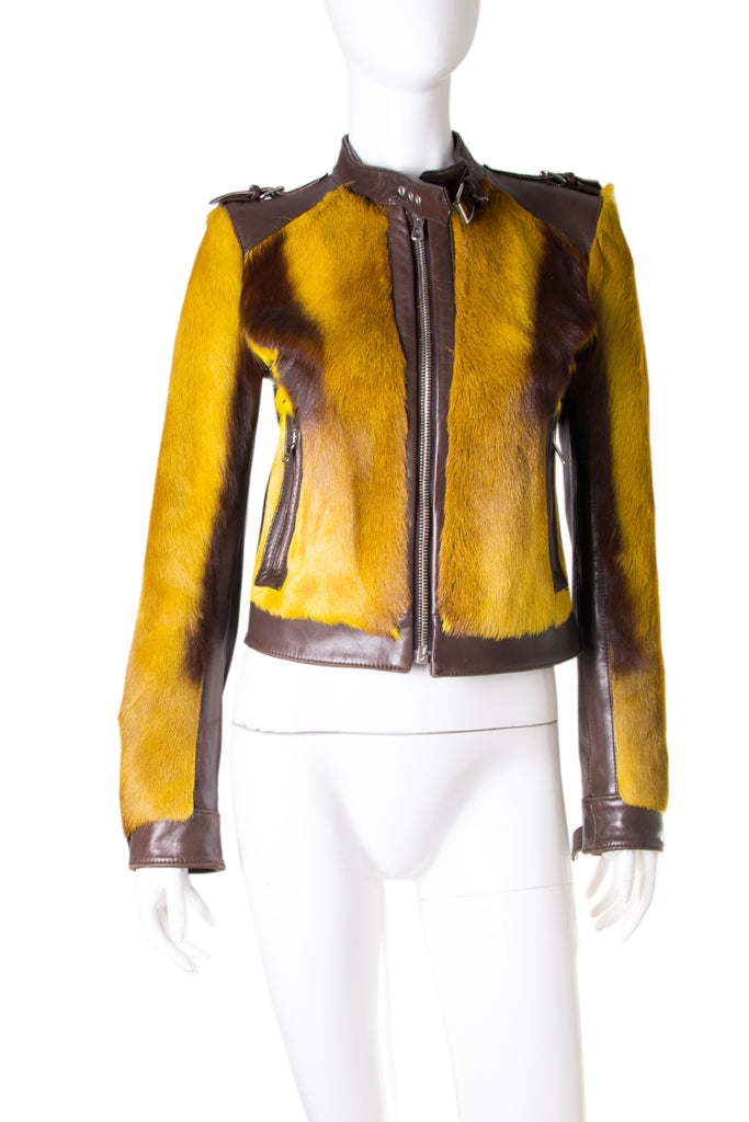 Dolce and Gabbana Fur and Leather Jacket - irvrsbl