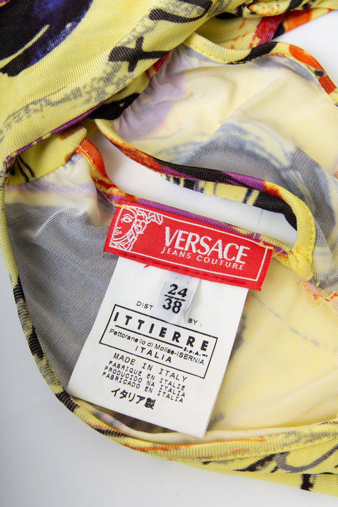 VersacePrinted Mini Dress- irvrsbl
