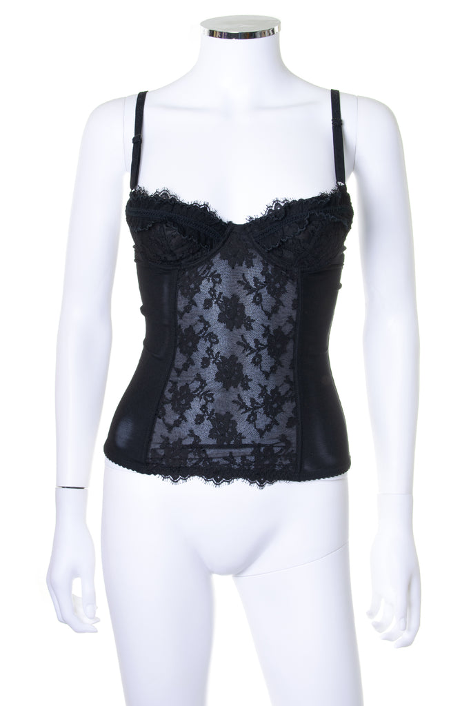 Dolce and Gabbana Lace Corset Top - irvrsbl
