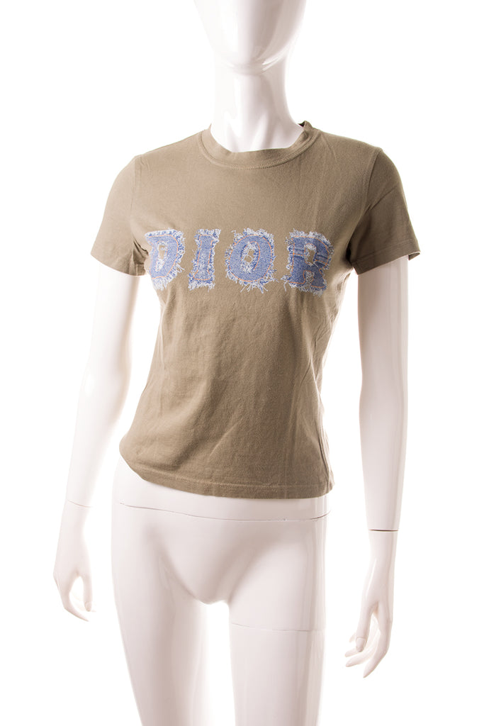 Christian Dior Khaki Tshirt - irvrsbl